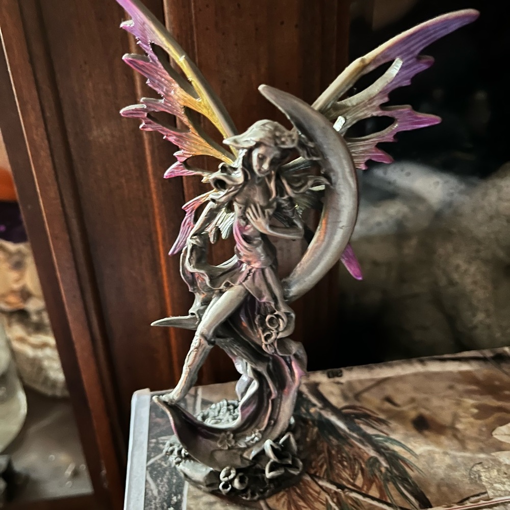 Beautiful fairy statue